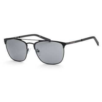 Calvin Klein Mens 55mm Matte Blue Sunglasses