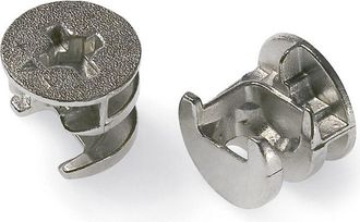 OEM Caja De: 2500 Uds. Excentrica Minifix D-15 Niquel Espesor 16 Mm