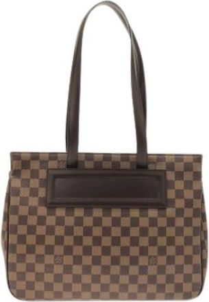 Louis Vuitton Pre-owned Tote Bags, female, Brown, Size: ONE SIZE Pre-owned Parioli PM Tote Bag