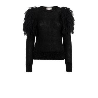 Genny Maglieria Girocollo - - Knitwear - Donna - Nero - L