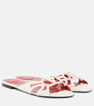 Valentino Garavani Sandali VLogo Wonderweb in pelle