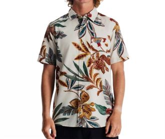 Roark Journey Short Sleeve Woven In Baroque Almond