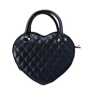 Guess Handbags, female, Black, Size: ONE SIZE Atabey Heart Bag