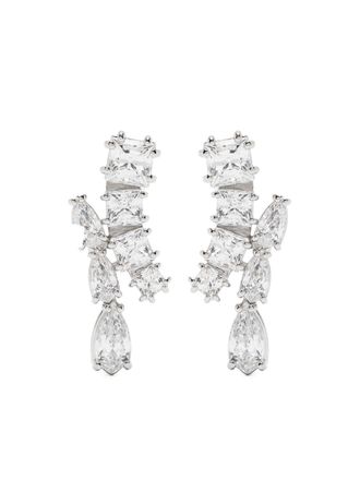 Swarovski Orecchini pendenti Matrix - Argento