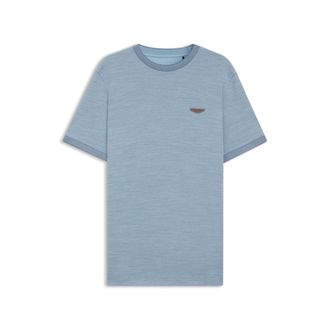 BOSS x ASTON MARTIN T-shirt in wool-cotton jacquard