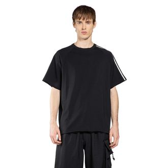 Yohji Yamamoto Regular 3-Stripes Short Sleeve Tee