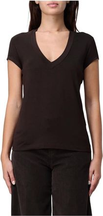 Dondup Mujer, Camisetas, Marrón, Talla: M