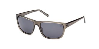 Timberland TB9296 Polarized 96D Mens Sunglasses Green Size 60