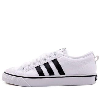 adidas General Nizza Skate shoes White Black AQ1066