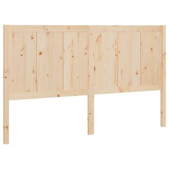 vidaXL Cabecero De Cama Madera Maciza De Pino 155,5x4x100 Cm Vidaxl