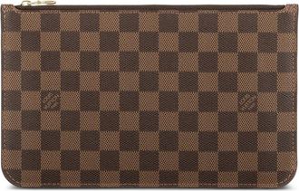 Louis Vuitton Pouch Damier Ebene con zip anni 2000 - Marrone