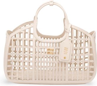 Miu Miu Leather Basket