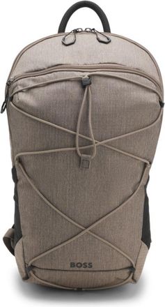 BOSS Ripstop backpack with chest strap and pockets