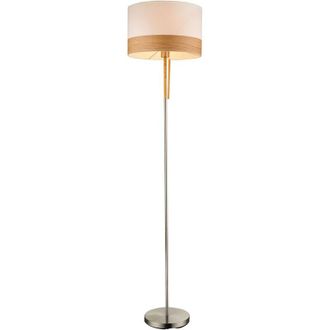 Globo Lighting L&aacute;mpara De Pie - Chipsy - Beige Natural - Metal - &Oslash; 40cm
