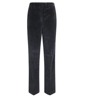 Circolo 1901 Dames, Broeken, Zwart, Maat: L Velours