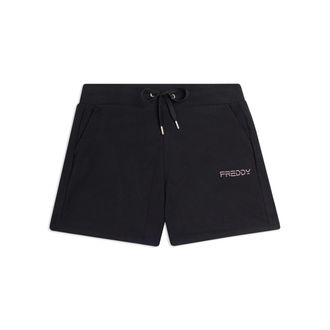 Freddy Shorts FREDDY SHORTS S26WCRP16, Damen, Gr. L, EURO, schwarz, Obermaterial: 92% Baumwolle CO. 8% Elasthan EL., Hosen Shorts