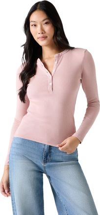 Guess Denaya Washed Henley Top