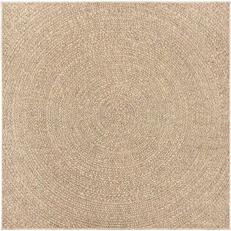 vidaXL Rug ZIZUR 200x200 cm Jute Look Indoor and Outdoor vidaXL