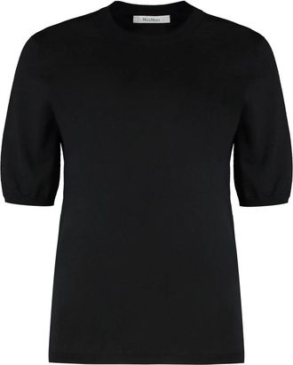 Max Mara Truien - Dames - Ronde hals truien - Zwart - S - Truien & Vesten
