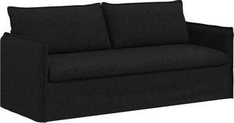 vidaXL Sof&aacute; Negro 196 X 82 X 85 Cm Tela Vidaxl