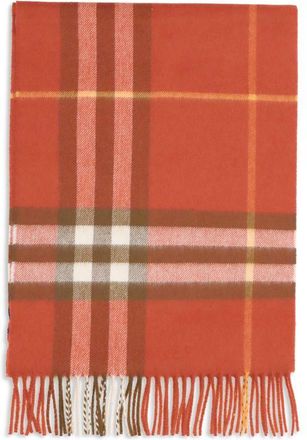 Burberry Rode Kasjmier Sjaal