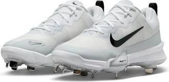Nike Mens Nike Force Zoom Trout 9 Pro FB2907-100 White Black Baseball Cleats UWU798