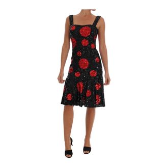 Dolce & Gabbana Mujer, Vestidos, Negro, Talla: S