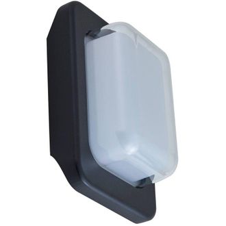 Lindby Lindby - L&aacute;mpara De Pared Led Exterior sibara En Gris Aluminio