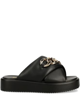 Buffalo Mia slippers - Zwart