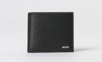 HUGO BOSS Portafoglio Boss in pelle saffiano