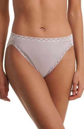 Natori Bliss Cotton French Cut Briefs in Luster at Nordstrom, Size Xx-Large