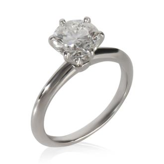 Tiffany & Co. Pre-Owned Tiffany & Co. 1.59 ct Round Brilliant Diamond Engagement Ring