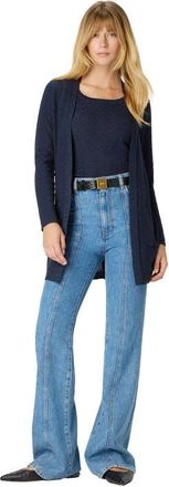 Missoni Chevron Pattern Belted Cardigan in Blue at Nordstrom, Size X-Small