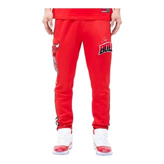 Pro Standard Pro Standard Chicago Bulls Home Town Track Pants in Red Men