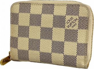 Louis Vuitton White Coin Purse/Coin Case (Pre-Owned)