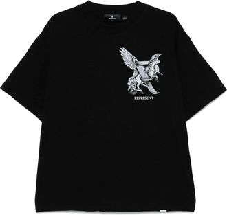 Represent T Shirt Nero-Uomo