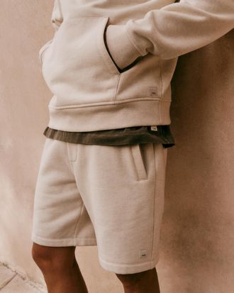 Vuori Clothing Seaside Shorts 8 | Buttermilk Heather | XS, Size Extra Small