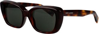 Saint Laurent Zonnebrillen - unisex - Zonnebrillen - Bruin - 53 MM - Accessoires