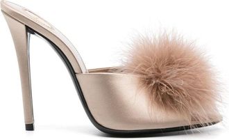 Saint Laurent 110mm Gippy Mules