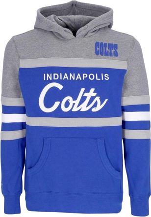 Mitchell & Ness Indianapolis Colts NFL Hoodie - Heren - Hoodies - Veelkleurig - S - Katoen - Hoodies & sweatvesten