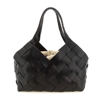 Dragon Diffusion Bolso Tote de Cuero Trenzado - Bags - Mujer - Marr&oacute;n - ONE SIZE