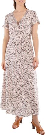 Polo Ralph Lauren Ruffle-Trim Floral Dress, Size 4