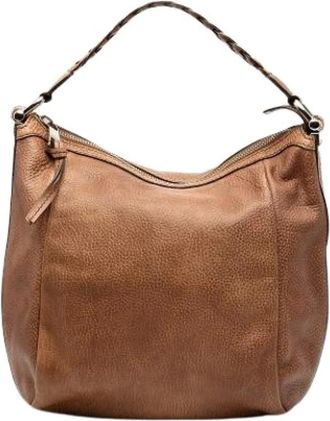 Gucci Pre-owned Shoulder Bags, female, Brown, Size: ONE SIZE Pre-owned Shoulder Bag