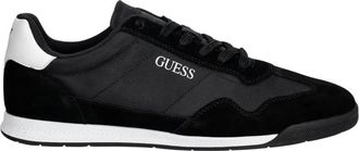 Guess Drean Sneakers - Heren - Sneakers - Zwart - 42 EU - Leer - Schoenen