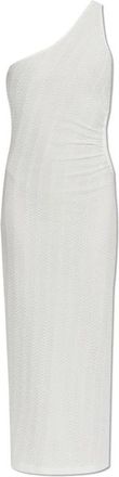 Melissa Odabash Lizzie Dress - Dames - Casual kleedjes - Wit - L - Kleedjes