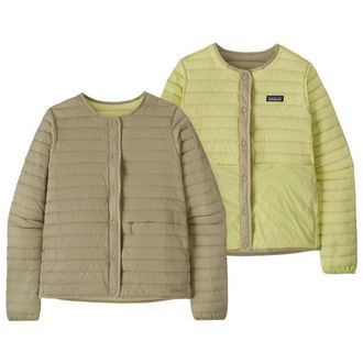Patagonia LW Reversible Down Sweater Cardigan Daunenjacke f&uuml;r Damen | beige