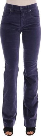 Ermanno Scervino Bootcut Flare Jeans - Dames - Bootcut Jeans - Paars - W26 - Katoen - Jeans