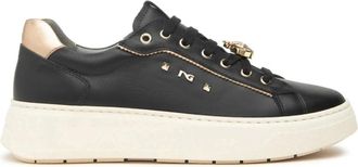 Nero Giardini Dames, Schoenen, Zwart, Maat: 40 EU Leer