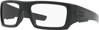 Oakley Mens Det Cord Sunglasses In Matte Black Clear