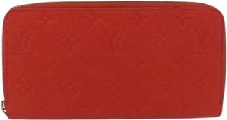 Louis Vuitton Pre-owned Wallet - Dames - Vintage Accessoires - Rood - ONE Size - Leer - Vintage